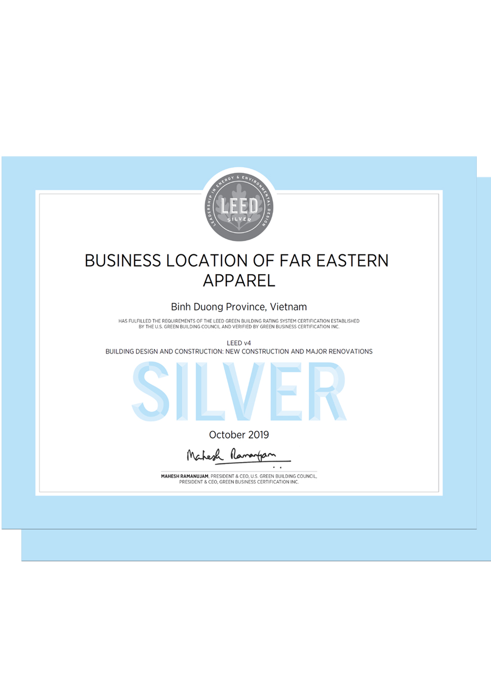 Certificate 5